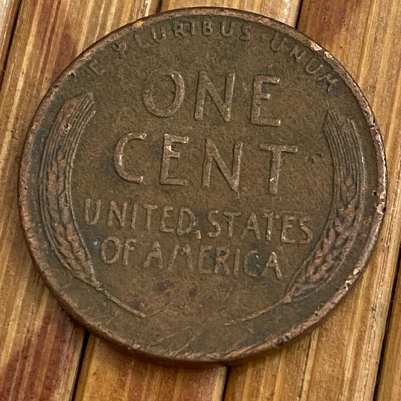 Vintage 1957D Lincoln Wheat Penny - Picture 2 of 2